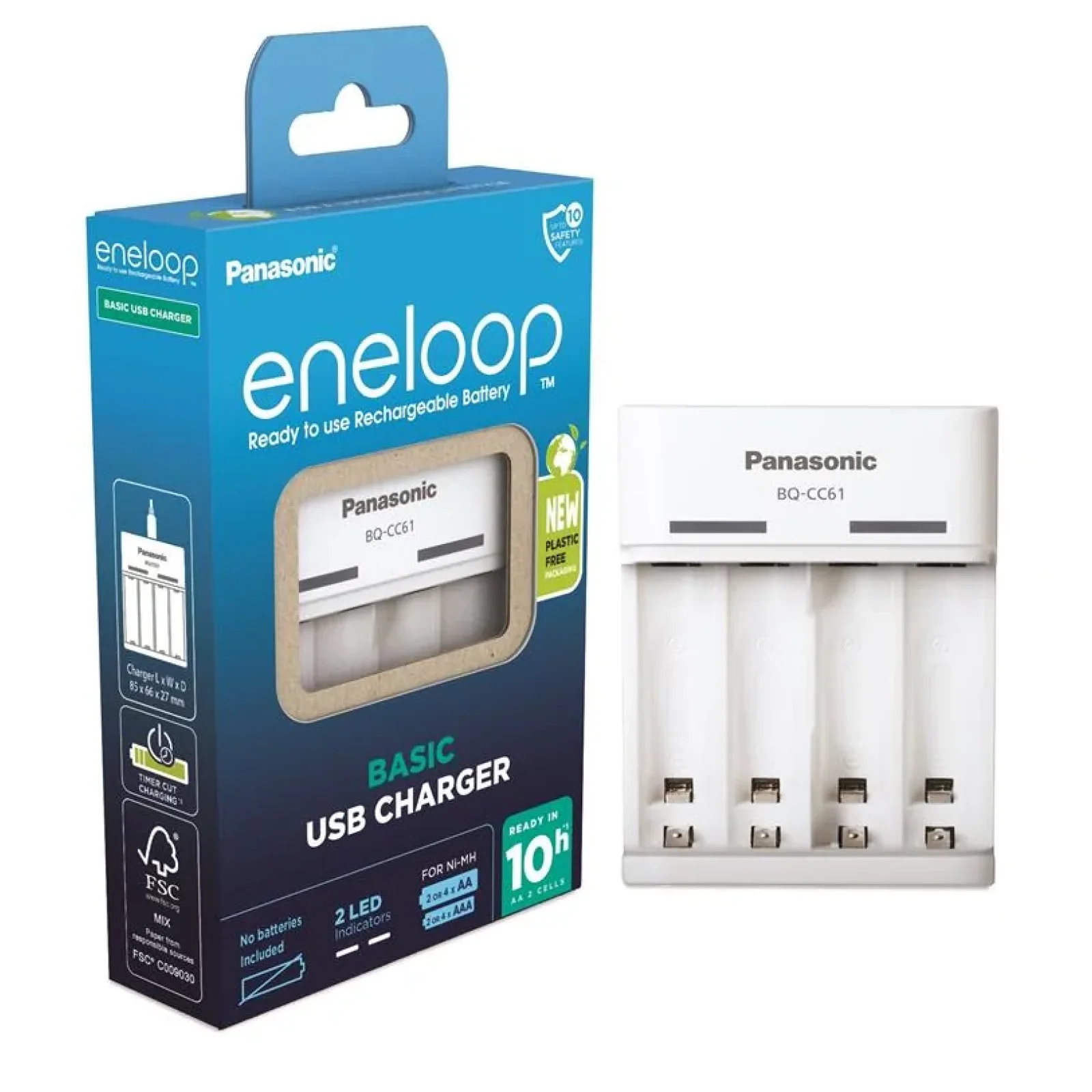 Зарядний пристрій Panasonic Basic USB Charger UA