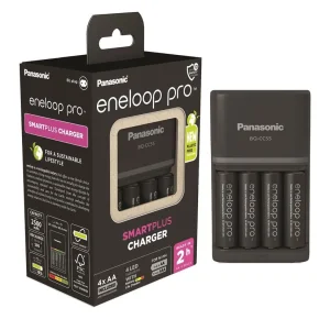 Зарядний пристрій Smart-Quick Charger + Eneloop Pro 4AA 2500 mAh NI-MH UA