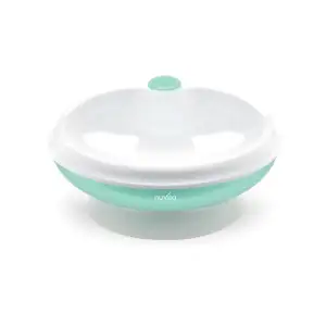 Дитяча тарілка Nuvita Cool з підігрівом, 6міс+, зелений (NV1427COOLGREEN) UA