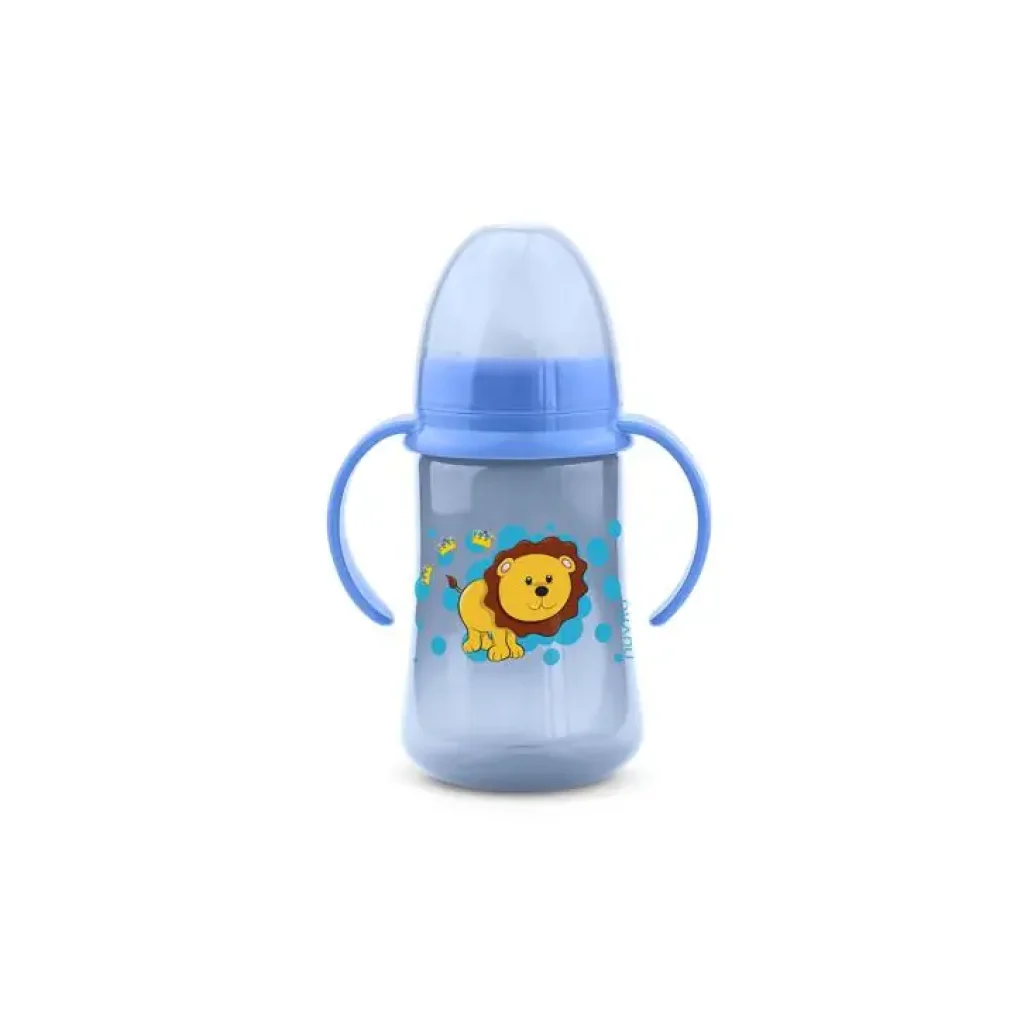 Поїльник Nuvita з м'яким носиком 250мл, 6міс+, блакитний (NV1440Blue) UA