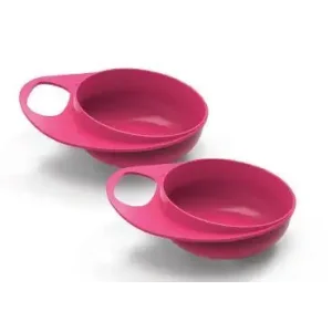 Дитяча тарілка Nuvita глибока, 6міс+, 2шт, рожевий (NV8431Pink) UA