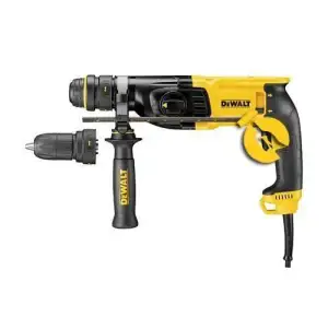 Перфоратор DeWalt SDS-Plus 800Вт 2.8Дж 0-5540уд/хв 0-1500об/хв 3 режими кейс 3кг (D25134K) UA