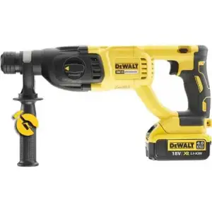 Перфоратор акумуляторний DeWalt SDS PLUS 18В XR Li-Ion акб 1х4А·год 2.6Дж 0-5500уд/хв 0-1500об/хв 3 режими кейс 2.88кг (DCH133M1) UA