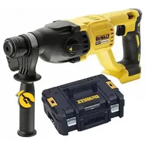 Перфоратор акумуляторний DeWalt SDS PLUS 18В 2.6Дж 0-5500уд/хв 0-1150об/хв 3 режими кейс 2.77кг без АКБ та ЗП (DCH133NT) UA
