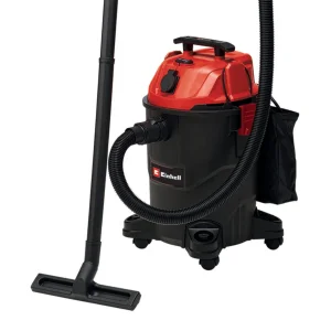 Пилосос професійний Einhell TC-VC 1825 А, 1250 Вт, пластик 25 л, 180 мбар, шланг 2.5 м, кабель 3 м, розетка 2.2 кВт, 4.2 кг (2342485) UA