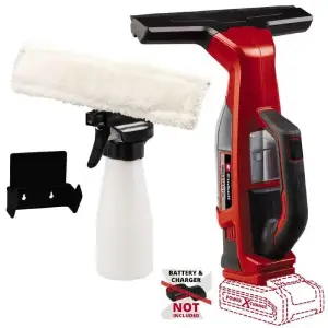 Пилосос акумуляторний Einhell BRILLIANTO віконний 18В 280мм 0.1л з розпилювачем 0.74кг без АКБ та ЗП (3437100) UA