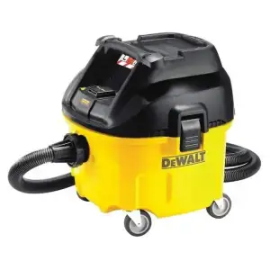 Пилосос професійний DeWalt 1400Вт контейнер 30л 4080л/хв 9.5кг (DWV901L) UA