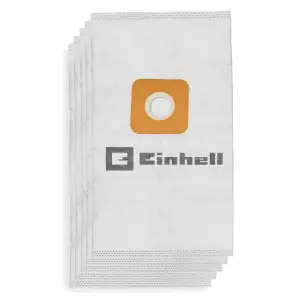 Мішки для пилососу Einhell синтетичні 10л D38мм 5шт (2351262) UA