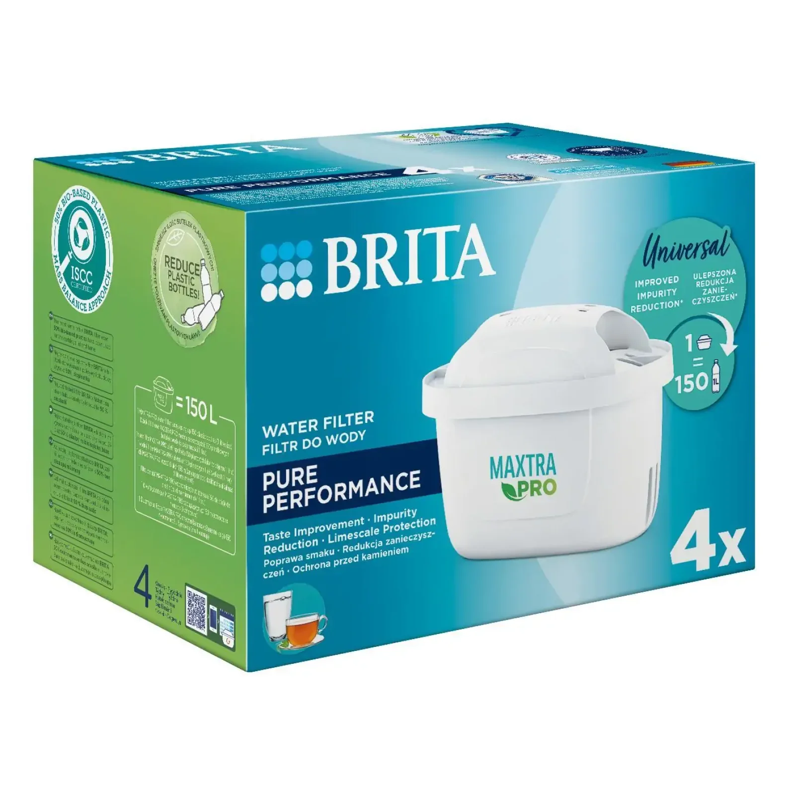 Фільтр-картридж Brita MXPro 4шт (1051757) UA