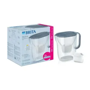 Фільтр-глечик Brita Style Essential XL MXPro 3.6л (2.3л очищеної води) + 3 картриджа сіро-блакитний (1059312) UA