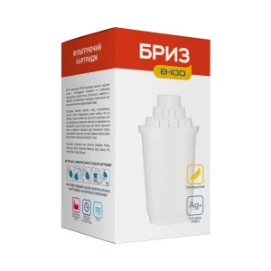Фільтр-картридж Бриз В100 для фільтр-глечиків Бриз та Аквафор (BRK0327) UA