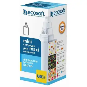 Фільтр-картридж Ecosoft до фільтр-глечиків Бар'єр (CRVKBARECO) UA