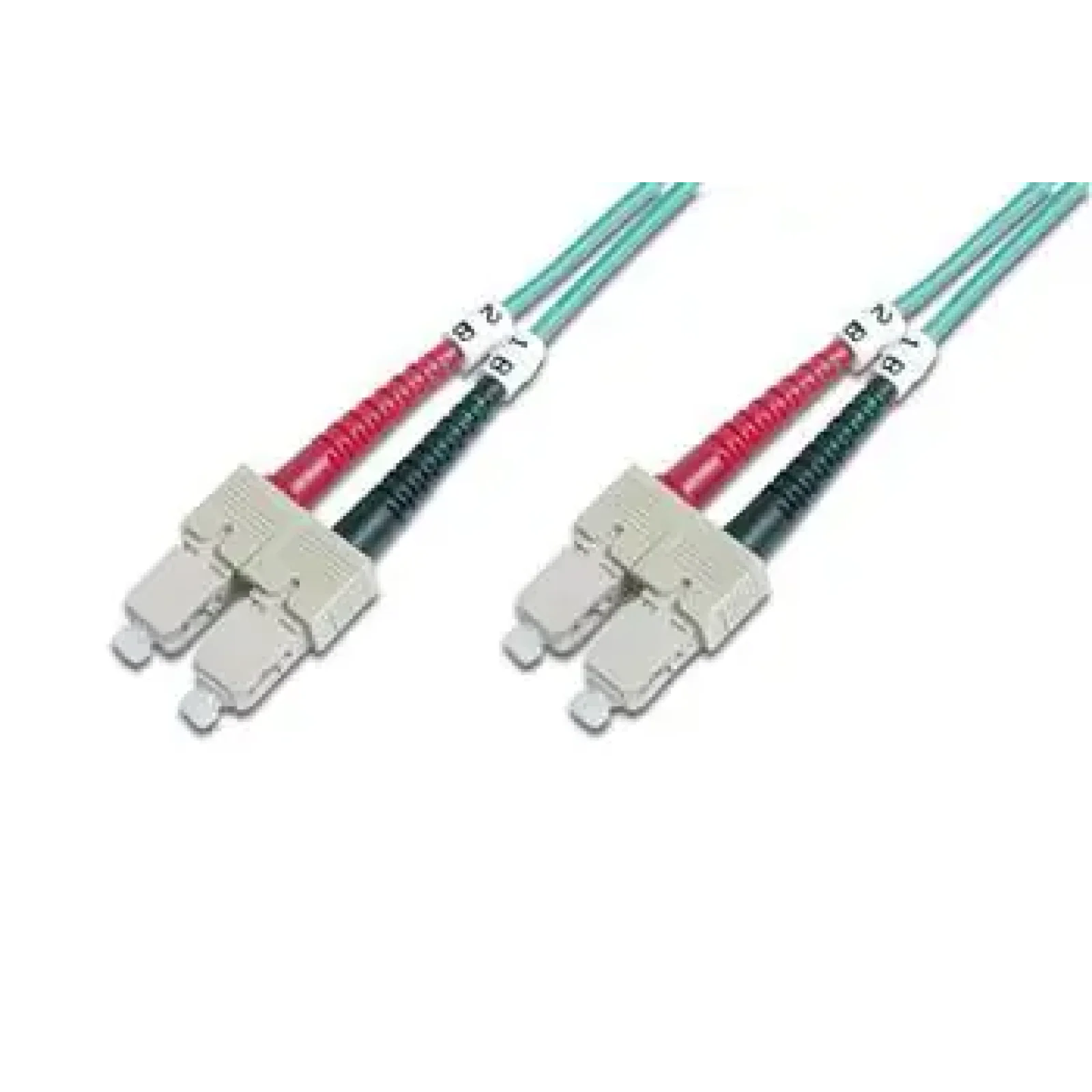 Патч-корд волоконно-оптичний DIGITUS SC/UPC-SC/UPC, 50/125, MM, OM3, duplex, 5м (DK-2522-05/3) UA
