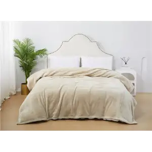 Покривало ARDESTO Delicate 200х220см, 100% поліестер, бежевий (ART0202DE) UA