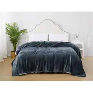 Покривало ARDESTO Delicate 200х220см, 100% поліестер, сірий (ART0204DE) UA