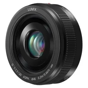 Об'єктив Panasonic Micro 4/3 Lens 20mm F1.7 ASPH Metal body Black (H-H020AE-K) UA
