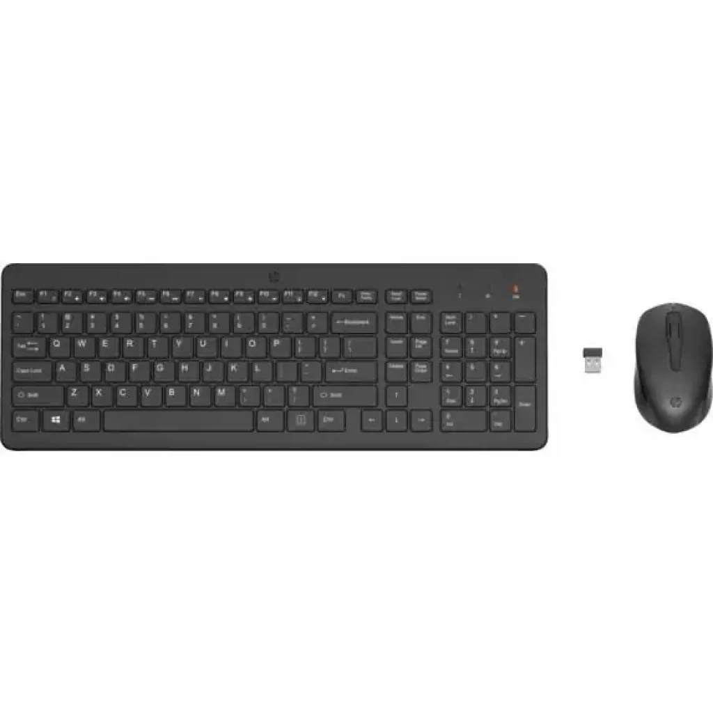 Комплект клавіатура та миша HP 330, WL, EN/RU, чорний (2V9E6AA) UA