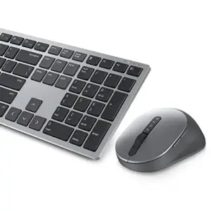 Комплект Dell Premier Multi-Device Wireless Keyboard and Mouse - KM7321W - Ukrainian (QWERTY) (580-AJQV) UA