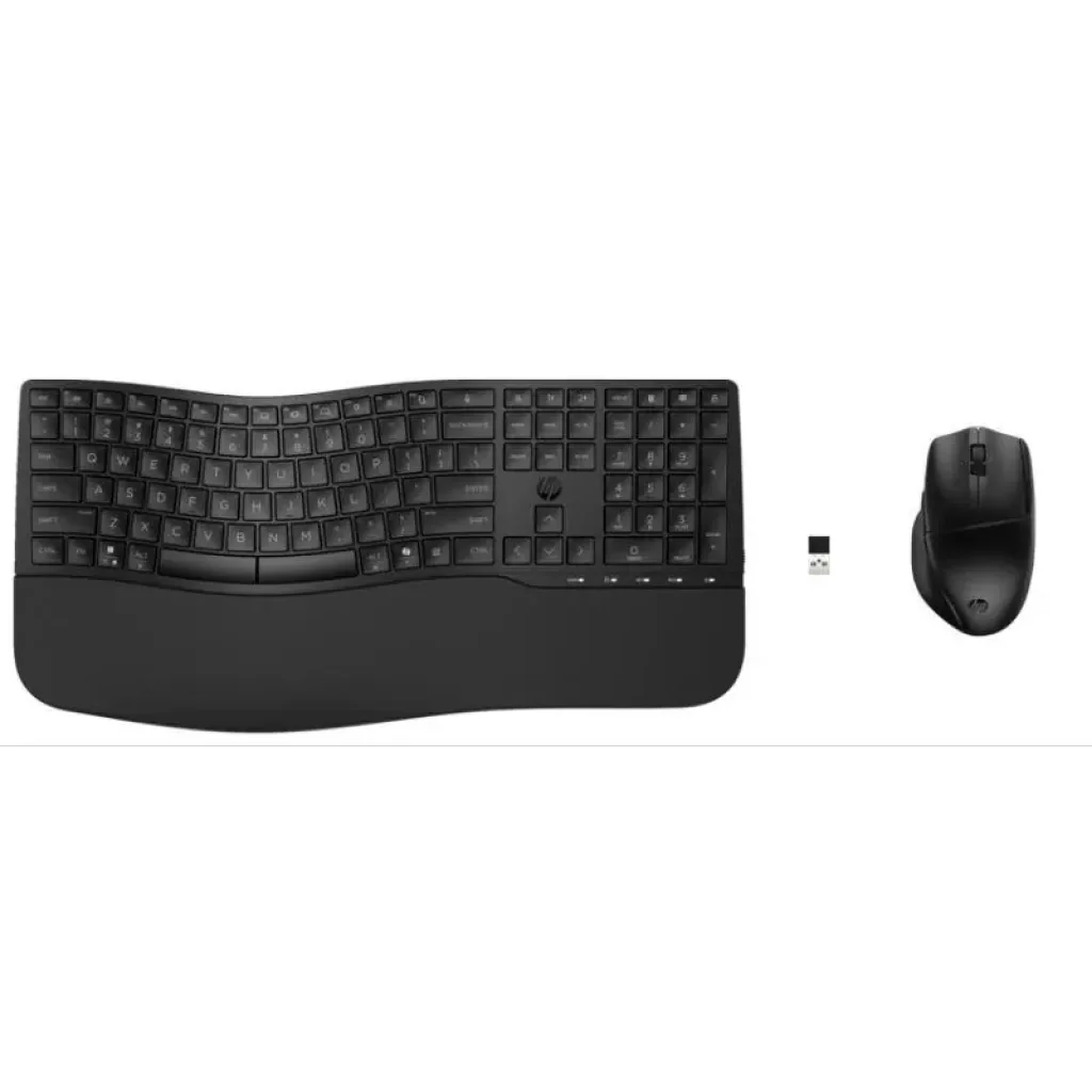 Комплект клавіатура та миша НР 680 Comfort Dual-Mode, BT, EN/UK, чорний (8T6L6AA) UA