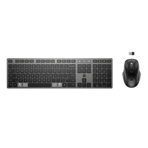 Комплект клавіатура та миша НР 720 Multi-Device Rechargeable, BT, EN/UK, чорний (9T5A9AA) UA
