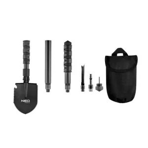 Лопата складана Neo Tools, 8в1, 63см, 0.92кг, чохол (63-122) UA