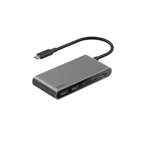 Хаб Belkin USB-C 5в1 Multiport Dock 100Вт (AVC022HQSGY) UA
