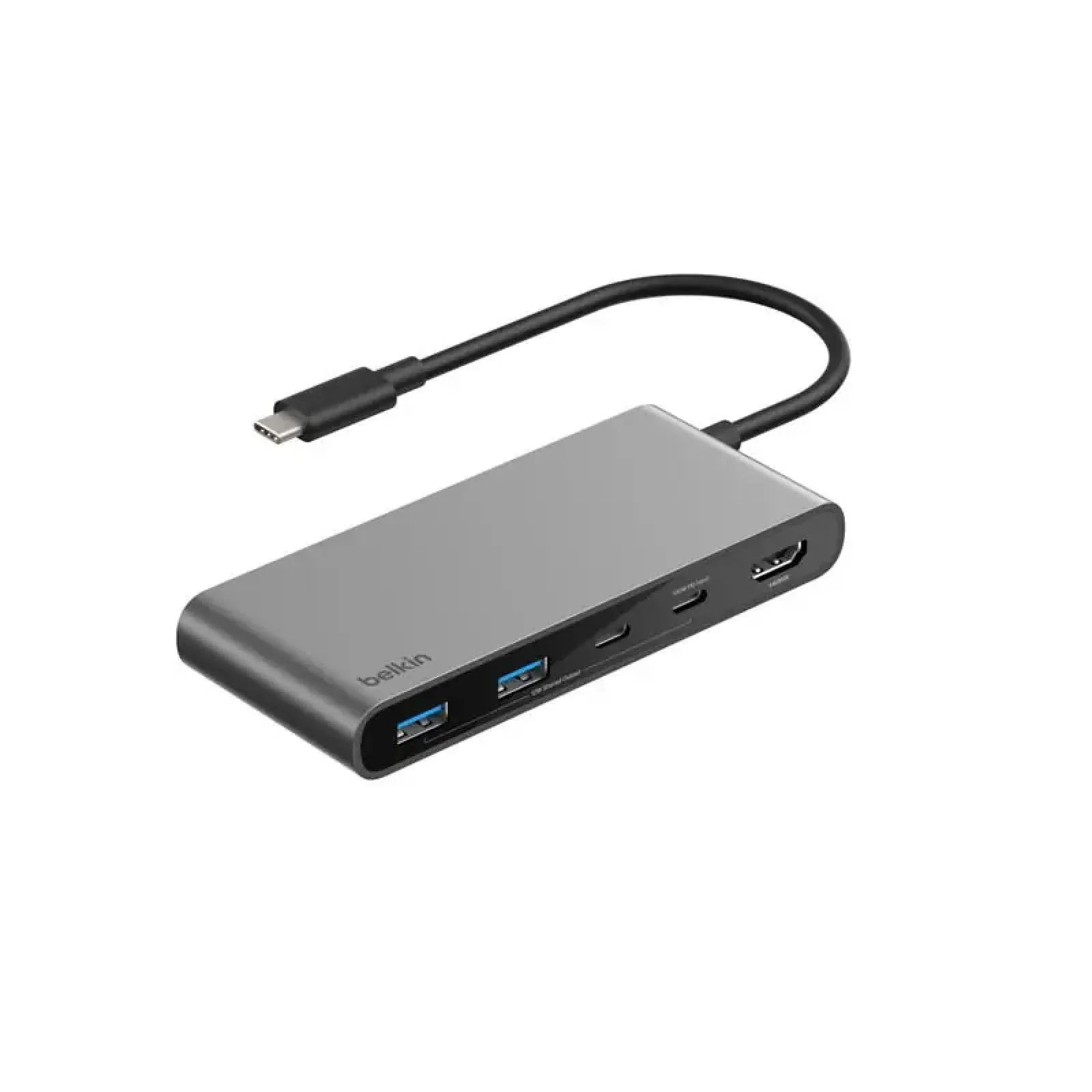 Хаб Belkin USB-C 7в1 Multiport Dock 100Вт (AVC023HQSGY) UA