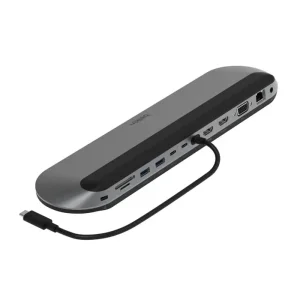 Хаб Belkin USB-C 11в1 Multimedia Pro Dock (INC014BTSGY) UA