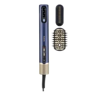 Стайлер Babyliss Air Wand, 1600Вт, темп.режимов-3, подвійна іонізація, 2 насадки, синій, AS6550E UA