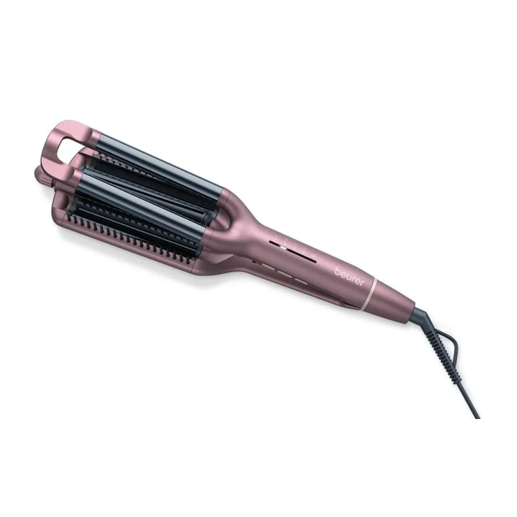 Плойка Beurer для хвиль, 120Вт 160–210 °C, кераміка, Soft Touch, рожевий, HT_65 UA