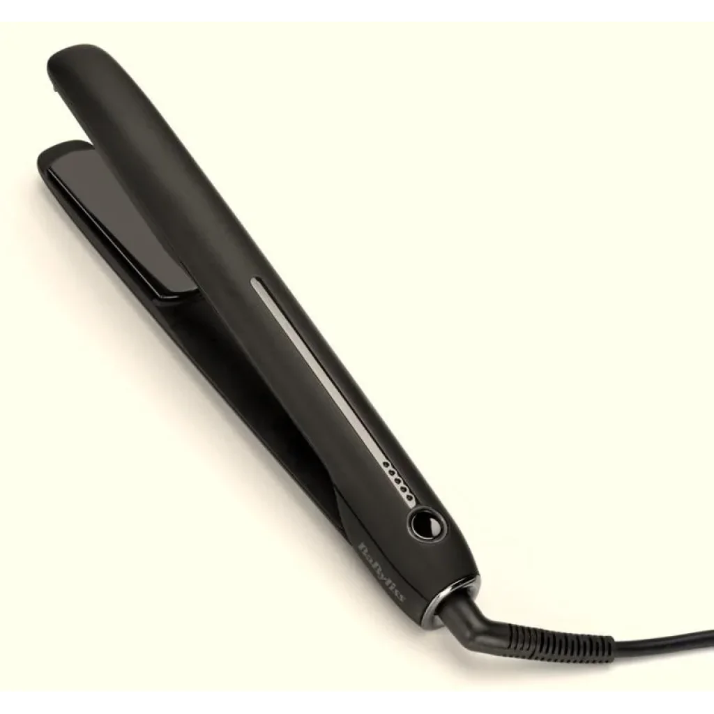 Випрямляч Babyliss Super Styler, темп.режимов-5, 160-200С, LEd індикатор, технол, Micro Heating Matrix, термо килимок, кераміка, чорний, ST485E UA