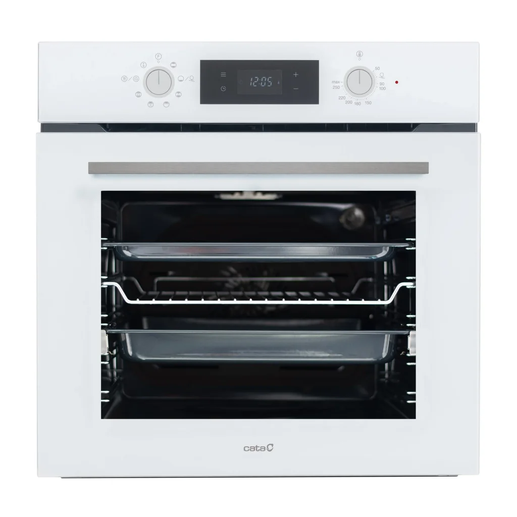 Духова шафа Cata електрична, 72л, A, дисплей, конвекція, MDS 7208 WH, білий, 07001005 UA