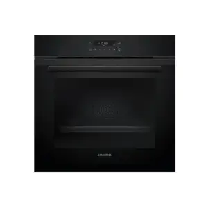 Духова шафа Siemens електрична, 71л, A, дисплей, конвекція, піроліз, чорний, HB272ABB0 UA