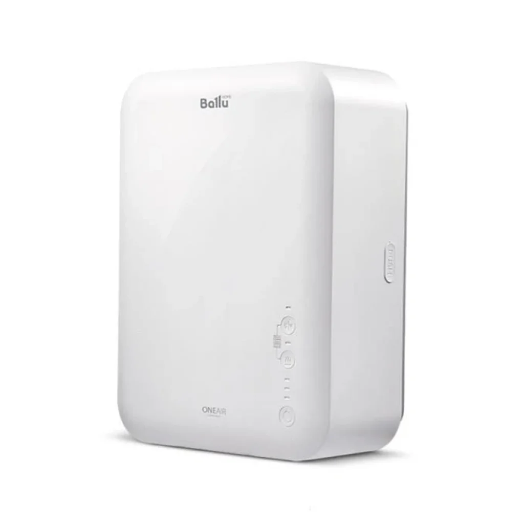 Очиститель воздуха приточный Ballu ONE AIR ASP-80, до 30 м2, 80 м3/час, подогрев воздуха, вентиляционный канал 100 мм UA