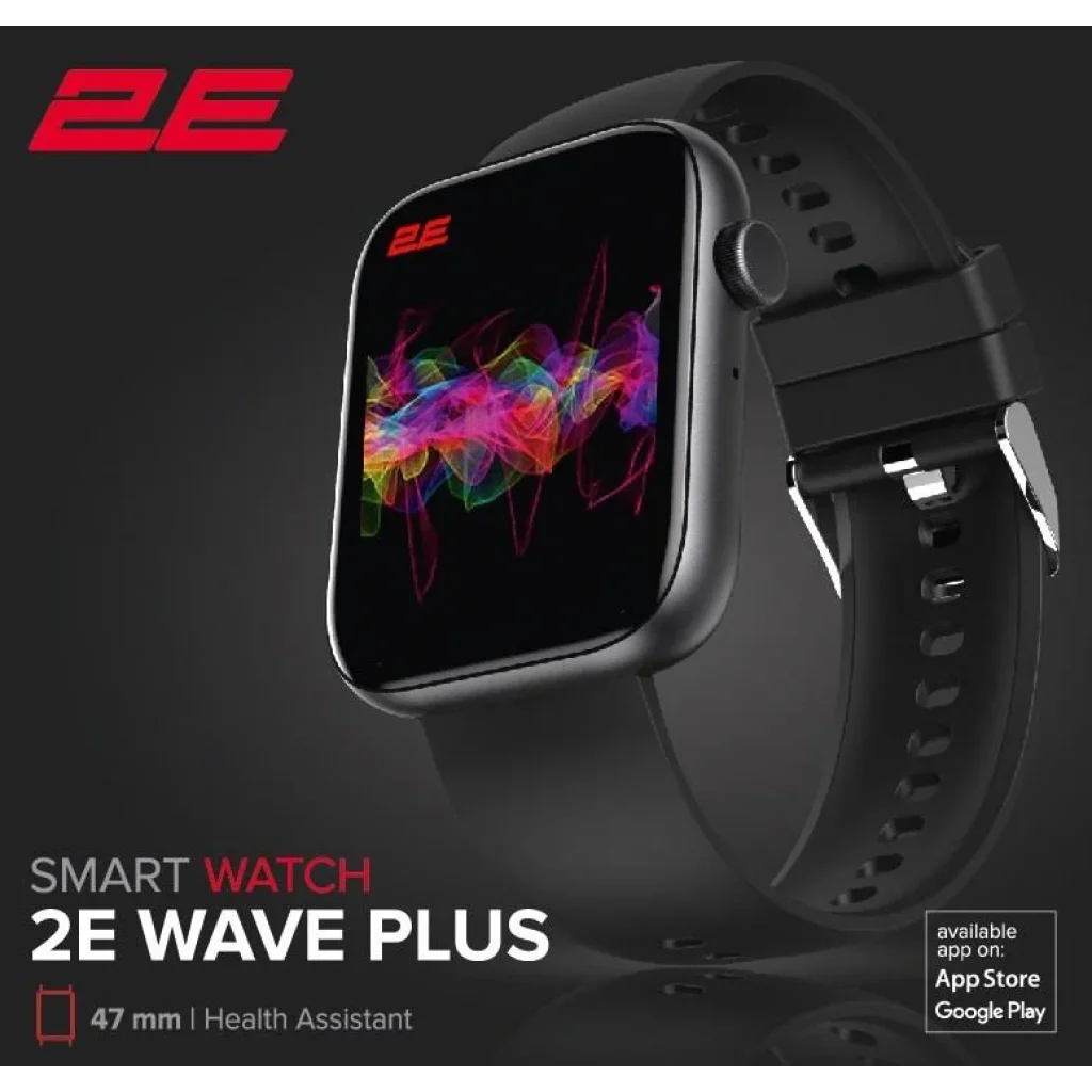 Смарт-часы 2E Wave Plus 47мм, 1.8
