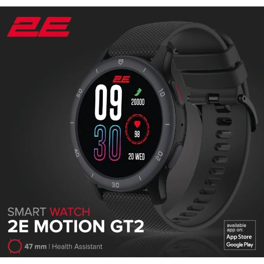 Смарт-часы 2E Motion GT2 47мм, 1.32