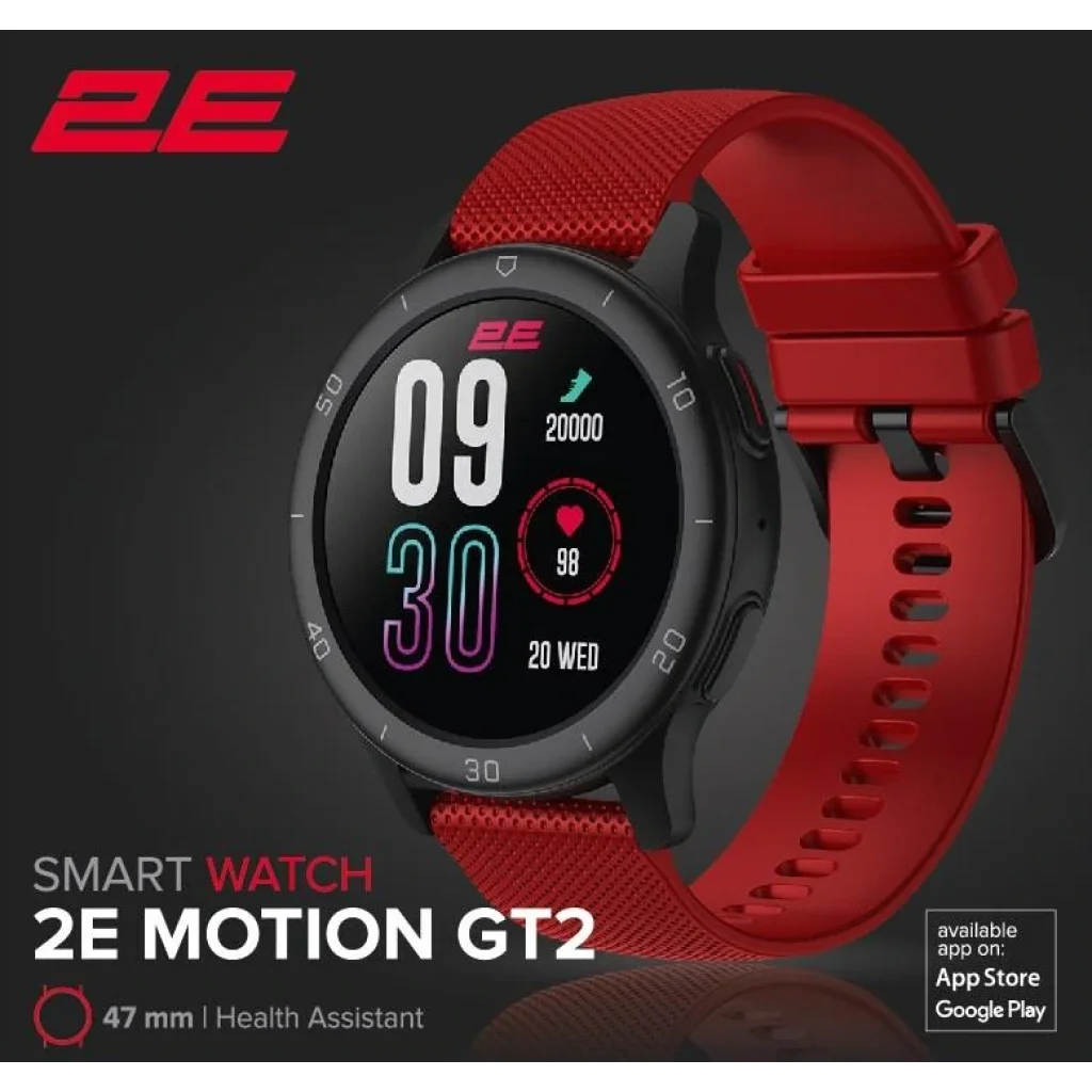 Смарт-часы 2E Motion GT2 47мм, 1.32