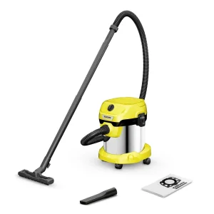 Пилосос господарський Karcher WD 2 Plus S V-15/4/18, 1000 Вт, 15 л, 4 м, 4.519 кг, 1.628-050.0 UA