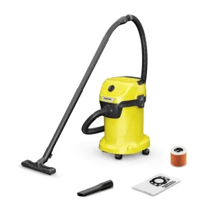Пилосос Karcher WD 3 V-19/6/20 господарський, 1000 Вт, 19л, 6м, 4.780 кг, 1.628-123.0 UA