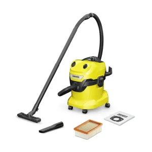 Пилосос професійний Karcher WD 4 V-20/5/22, 1000Вт контейнер 20л, 6.8кг, 1.628-209.0 UA