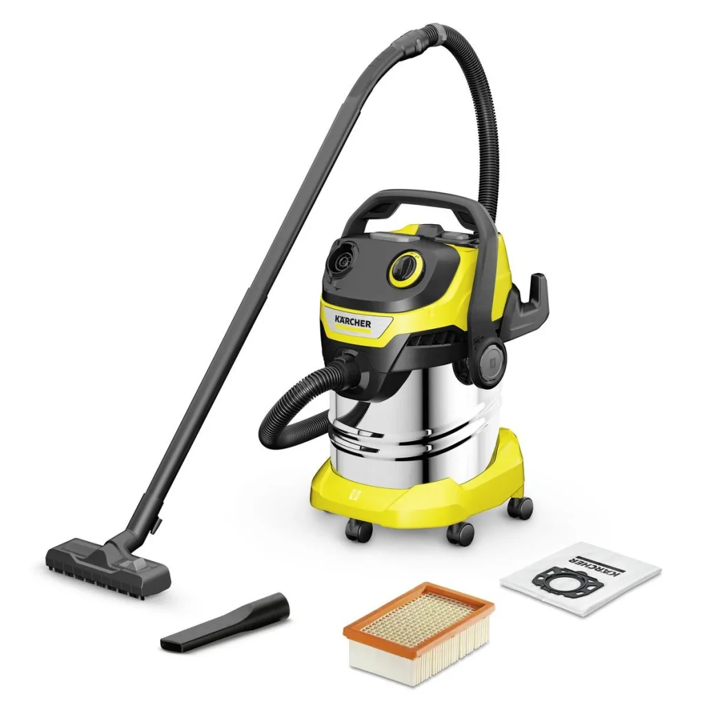 Пилосос господарський Karcher WD 5 S V-25/5/22, 1100 Вт, 25 л, 5 м, 8.57 кг, 1.628-350.0 UA