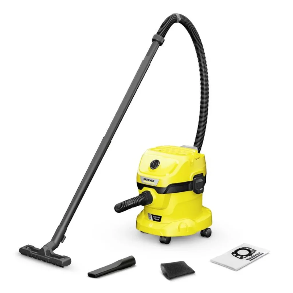 Пилосос Karcher WD 2-18 господарьский, акумуляторний, 12л, 18В, без АКБ и ЗП, 1.628-500.0 UA
