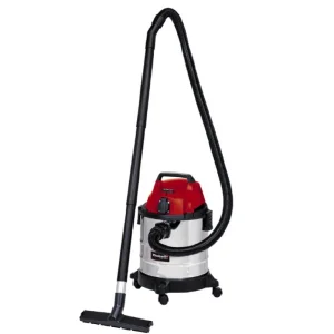 Пилосос Einhell TC-VC 1820 SA вологе/сухе прибирання, 1250Вт, 180мбар, 20л (+розетка), 2342425 UA
