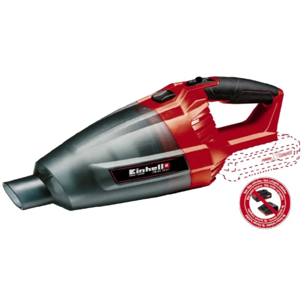 Пилосос будівельний Einhell TE-VC 18 Li-Solo, PXC, акум., 540мл, 4.2кПа, 0.216кг, (без АКБ та ЗП), 2347120 UA