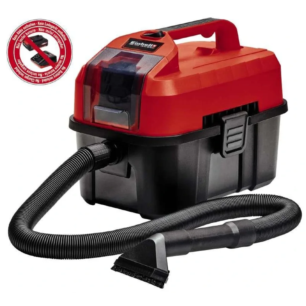 Пилесос Einhell TE-VC 18/10 Li - Solo аккум., (без АКБ и ЗУ.), 10 л, 2347160 UA