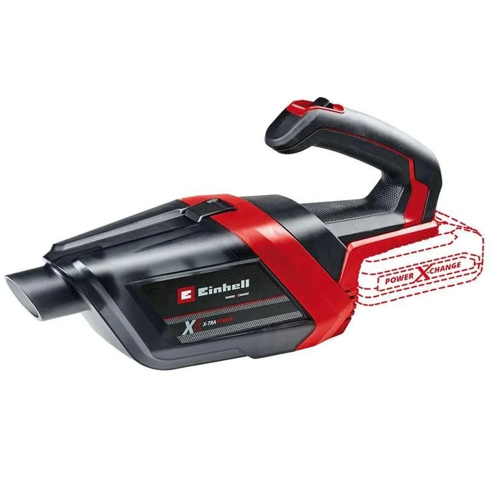 Пилосос професійний акумуляторний Einhell TE-HV 18/06 Li - Solo, 18В, 0.6л, 72мбар, 0.95кг, без АКБ і ЗП, 2347190 UA