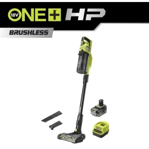 Пилосос акумуляторний Ryobi ONE+ HP RSV18X-1X40G 18В 1х4А·год 90Вт 20кПа контейнер 0.8л HEPA12 3.1кг, 5133005660 UA