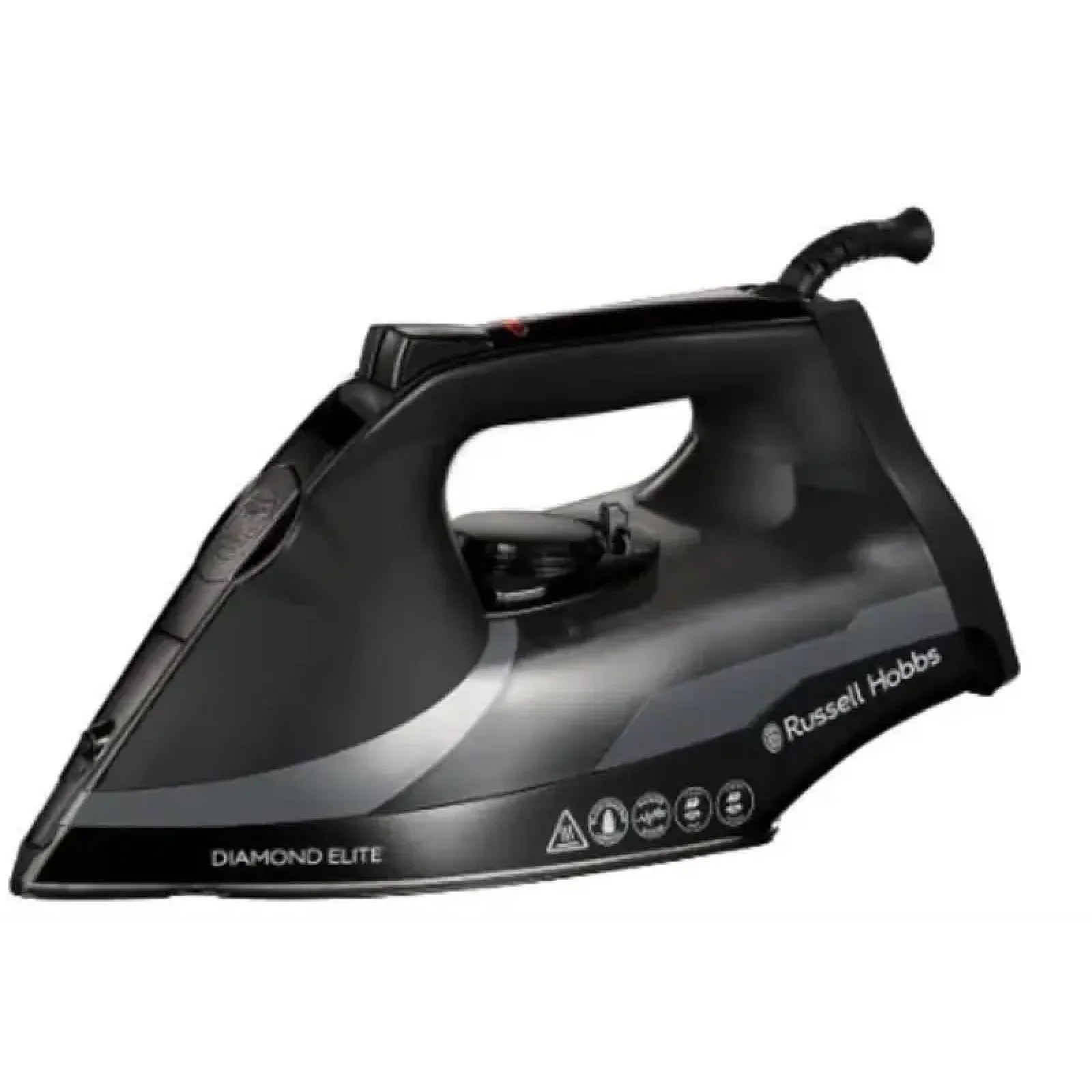Праска Russell Hobbs Diamond Elite, 3100Вт, 350мл, 20, паровий удар -220гр, самоочищування, керам. підошва, чорний (27000-56) UA