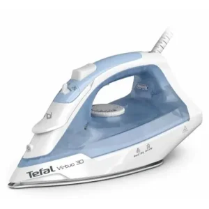 Праска Tefal Virtuo 30, 2000Вт, 240мл, паровий удар -120гр, постійна пара - 27гр, керам. підошва, біло-блакитний (FV2C41E0) UA