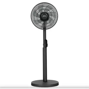 Вентилятор Cooper&Hunter CH-RFF1270RT підлоговий, 32см, 18Вт, пульт ДУ, висота 80-100см, Bluetooth кер-ня, сірий UA